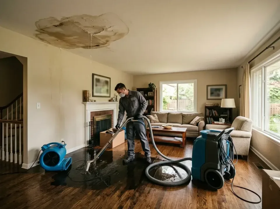attic-pipe-burst-ceiling-drip-008 — frequently asked questions, Water Damage Restoration & Carpet Care in Tool, TX